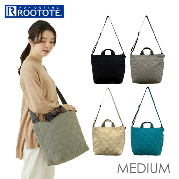 ルートート トートバッグ ROOTOTE 1366 通販 トート レディース 大きめ 通勤 通学 大容量 A4 軽量 軽い 撥水 はっ水 自立 ショルダーバッグ 2way ショルダー ファスナー おしゃれ 大人