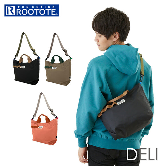 ルートート ショルダー ROOTOTE 1373 通販 ショルダーバッグ 2way トートバッグ レディース 斜めがけ 軽量 軽い 撥水 はっ水 大人 かわいい おしゃれ 可愛い シンプル 無地 カジュアル