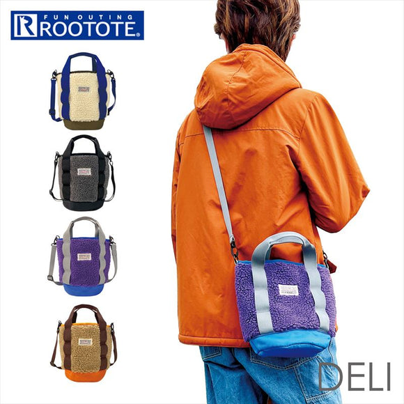 ルートート ショルダー ROOTOTE 1376 通販 デリ DELI ショルダーバッグ 2way トート トートバッグ ショルダーバック トートバック レディース メンズ 斜めがけ もこもこ ふわふわ