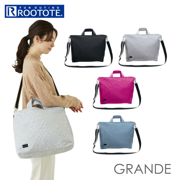 ルートート トートバッグ ROOTOTE 1388 通販 トート レディース 大きめ 通勤 通学 大容量 A4 軽量 軽い 撥水 はっ水 自立 ショルダーバッグ 2way ショルダー ファスナー おしゃれ 大人