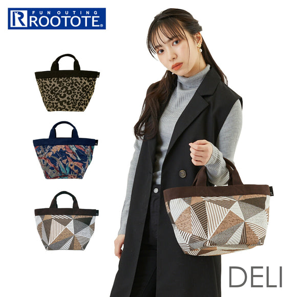ルートート デリ ROOTOTE 1390 通販 トートバッグ 小さめ DELI レディース ミニトート ランチバッグ ランチトート 通勤 通学 サブバッグ 大容量 マチあり マチ広 自立 おしゃれ シンプル
