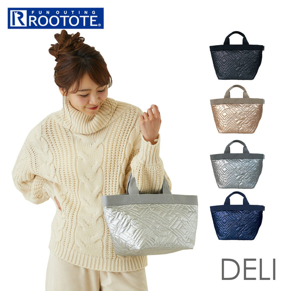 ルートート トートバッグ ROOTOTE 1394 通販 レディース 軽量 軽い 小さめ 自立 大人 かわいい おしゃれ 可愛い マチあり マチ広 カジュアル きれいめ 刺繍 キルティング 幾何学