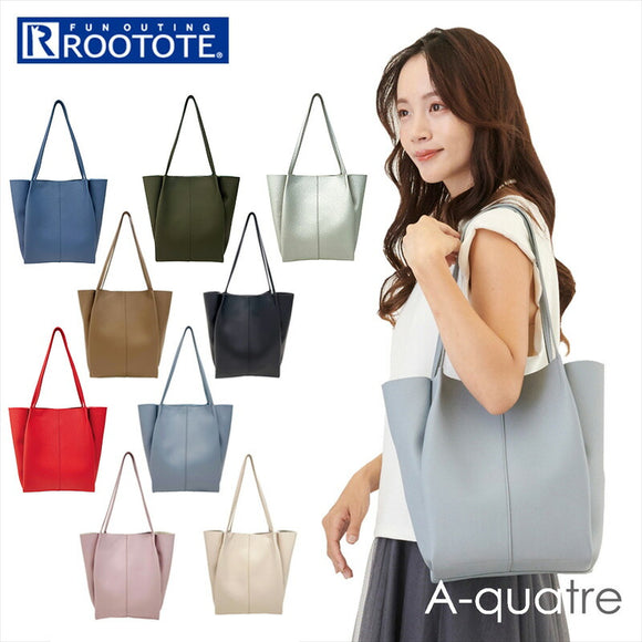 ルートート トートバッグ ROOTOTE 1449 通販 レディース アーキャトル A-quatre A4 縦 自立 通勤 通学 仕事 ビジネス ビジネスバッグ レッスンバッグ 軽量 軽い 肩掛け 手持ち 合皮