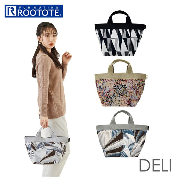 ルートート rootote トートバッグ 1454 通販 ブランド レディース LT デリ パターンファブリック-G おしゃれ ミニトート ショルダー対応 かわいい シンプル 自立 軽量 手提げ