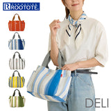 ルートート トートバッグ 1459 ROOTOTE 通販 トートバック レディース 仕切り付き 自立 軽量 軽い おしゃれ 撥水 はっ水 シンプル ストライプ 普段使い SN. DELI デリ Parootie