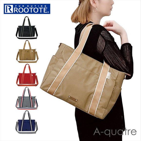ルートート トートバッグ ROOTOTE 1478 通販 アーキャトル A-quatre トートバック 2way ショルダー ショルダーバッグ ショルダーバック レディース 通勤 通学 大きめ A4 肩掛け 斜めがけ