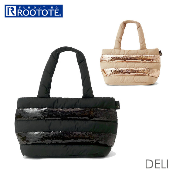 ルートート トートバッグ 通販 ROOTOTE デリ DELI レディース 通勤 通学 大容量 A4 おしゃれ シンプル 大人 かわいい カジュアル ナチュラル ファスナー 軽量 軽い ハンドウォーマー