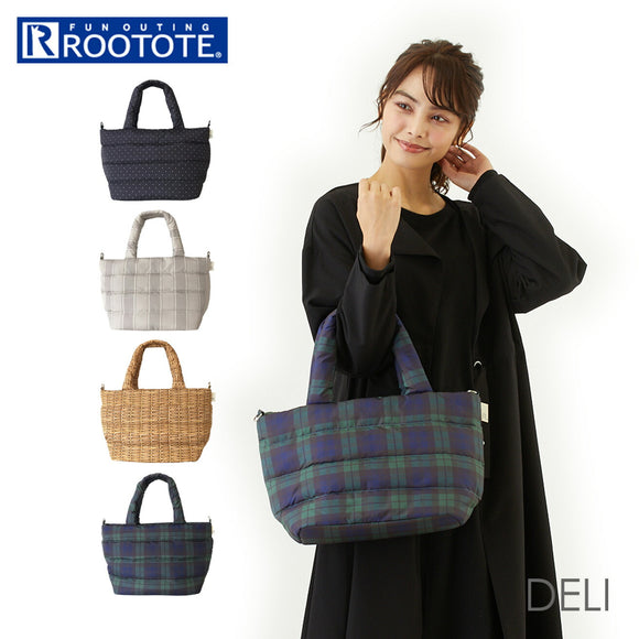 ルートート トートバッグ 通販 ROOTOTE デリ DELI レディース 通勤 通学 大容量 A4 おしゃれ シンプル 大人 かわいい カジュアル ナチュラル ファスナー 軽量 軽い ハンドウォーマー