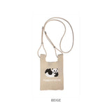 ルートート ミニショルダー ROOTOTE 2531 通販 CJ.ベビールー.knit.Panda-A スマホショルダー ポシェット ショルダーバッグ 斜めがけ ミニバッグ ショルダー 斜め掛け ミニバック