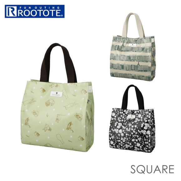 ルートート トートバッグ 通販 ROOTOTE レディース 小さめ ミニトート 正方形 サブバッグ デイリーバッグ ランチトート ワンマイルトート おしゃれ シンプル 大人 かわいい 軽量 軽い