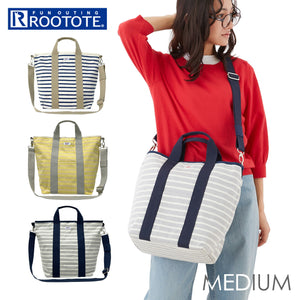 ルートート ショルダー 3083 通販 ROOTOTE ミディアム MIDIUM ショルダーバッグ レディース ショルダーバック 2way トート トートバッグ 天竺 コットン A4 大容量 通勤 通学 おしゃれ