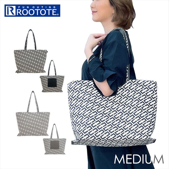 ルートート トートバッグ 3086 ROOTOTE 通販 トートバック レディース 通勤 通学 A4 自立 軽量 軽い おしゃれ モノトーン シンプル 普段使い 上品 きれいめ LT. MEDIUM ミディアム