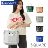 ルートート ROOTOTE トートバッグ 3539 通販 トートバック メッシュバッグ ミニトートバッグ メッシュトート ランチトート ランチバッグ 軽量 軽い 通勤 通学 女性 大人 女の子 SQUARE