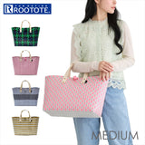 ルートート ROOTOTE トートバッグ 3544 通販 カゴバッグ かごバッグ トートバック お買い物バッグ バスケット おしゃれ 可愛い 軽量 軽い 大きめ 手編み 自立 MEDIUM ミディアム チョー