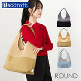 ルートート rootote トートバッグ 3582 通販 トートバック 肩掛けバッグ 手持ちバッグ 手提げカバン 大きめ A4 通勤 通学 ROUND ラウンド レディース おしゃれ かわいい シンプル 女性