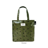 ROOTOTE ルートート トートバッグ 3601 通販 ラミネート トートバック 手提げバッグ ランチトート サブバッグ レディース 小さめ 通勤 通学 軽量 軽い 撥水 マチあり マチ広め SQUARE