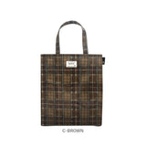 ルートート ラミネート ROOTOTE 3605 通販 トートバッグ トートバック 手提げバッグ レッスンバッグ 大きめ A4 大容量 通勤 通学 軽量 軽い 撥水 チェック柄 A-quatre アーキャトル