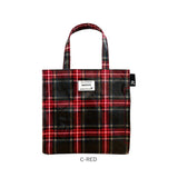 ルートート ラミネート ROOTOTE 3606 通販 トートバッグ トートバック ランチトートバッグ サブバッグ レディース 小さめ マチあり 通勤 通学 軽量 軽い 撥水 チェック柄 シンプル