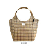 ルートート ラミネート ROOTOTE 3607 通販 トートバッグ トートバック 肩掛けバッグ マチありマチ広め レディース 大きめ A4 大容量 通勤 通学 軽量 軽い 撥水 チェック柄 シンプル