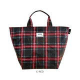 ルートート ラミネート ROOTOTE 3608 通販 トートバッグ トートバック 横型 舟形 ランチトートバッグ サブバッグ レディース 小さめ 通勤 通学 軽量 軽い 撥水 チェック柄 シンプル