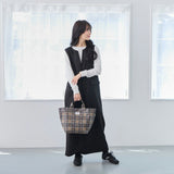 ルートート ラミネート ROOTOTE 3608 通販 トートバッグ トートバック 横型 舟形 ランチトートバッグ サブバッグ レディース 小さめ 通勤 通学 軽量 軽い 撥水 チェック柄 シンプル
