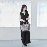 ルートート ラミネート ROOTOTE 3608 通販 トートバッグ トートバック 横型 舟形 ランチトートバッグ サブバッグ レディース 小さめ 通勤 通学 軽量 軽い 撥水 チェック柄 シンプル