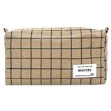 ルートート ラミネート ROOTOTE 3609 通販 ポーチ 化粧ポーチ 小物入れ メイクポーチ コスメポーチ ペンケース レディース 大人 かわいい おしゃれ チェック 撥水 軽量 軽い 旅行