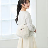 ROOTOTE ルートート トートバッグ 3615 通販 トートバック ハンドバッグ 巾着バッグ バケツバッグ 巾着袋 バケツ型バック 肩掛け babyroo ベビールー ふわふわ 犬猫 かわいい アニマル