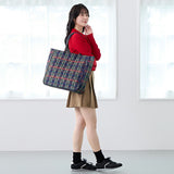 ROOTOTE ルートート トートバッグ 3619 通販 肩掛けバッグ レッスンバッグ 大きめ A4 通勤 通学 大容量 MEDIUM CHECK QUILT チェックキルト キルティング タータンチェック おしゃれ