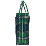 ROOTOTE ルートート トートバッグ 3619 通販 肩掛けバッグ レッスンバッグ 大きめ A4 通勤 通学 大容量 MEDIUM CHECK QUILT チェックキルト キルティング タータンチェック おしゃれ