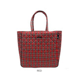 ROOTOTE ルートート トートバッグ 3619 通販 肩掛けバッグ レッスンバッグ 大きめ A4 通勤 通学 大容量 MEDIUM CHECK QUILT チェックキルト キルティング タータンチェック おしゃれ