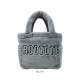 ROOTOTE ルートート トートバッグ 3637 通販 トートバック ハンドバッグ 手提げバッグ 手提げカバン 小さめ サブバッグ SQUARE スクエア シンプル 無地 ロゴ かわいい おしゃれ ふわふわ