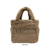 ROOTOTE ルートート トートバッグ 3637 通販 トートバック ハンドバッグ 手提げバッグ 手提げカバン 小さめ サブバッグ SQUARE スクエア シンプル 無地 ロゴ かわいい おしゃれ ふわふわ