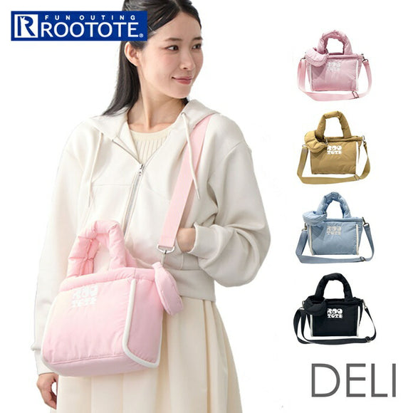 ルートート ショルダーバッグ ROOTOTE 3643 通販 ショルダーバック 斜めがけバッグ ミニトート サブバッグ 肩掛けバッグ ポーチ付き 軽量 軽い 小さめ 横型 大人 かわいい おしゃれ 旅行