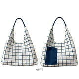 ROOTOTE ルートート トートバッグ 3660 通販 トートバック 肩掛けバッグ ニットバッグ 通勤 通学 大きめ A4 肩掛け ROUND ラウンド おしゃれ かわいい チェック柄 シンプル きれいめ