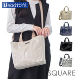 ルートート ROOTOTE ショルダーバッグ 3665 通販 ショルダーバック 斜めがけバッグ 2way トートバッグ 小さめ 通勤 通学 SQUARE スクエア きれいめ 上品 シンプル おしゃれ かわいい
