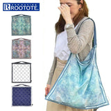 ROOTOTE ルートート トートバッグ 3677 通販 エコバッグ 折りたたみバッグ 折り畳みバック マイバッグ スカーフ バッグ 大きめ たためる ハンカチ おしゃれ かわいい TABLO タブロー 便利