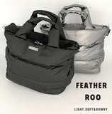 ROOTOTE ルートート トートバッグ 3680 通販 トートバック 2way ショルダーバッグ 斜めがけバッグ ファスナー付き 通勤 通学 軽量 軽い DELI デリ FEATHER ROO フェザールー ふわふわ