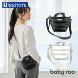 ルートート ROOTOTE ショルダーバッグ 3684 通販 斜めがけバッグ 2way ミニバッグ トートバッグ ハンドバッグ 軽量 軽い 旅行 babyroo ベビールー FEATHER ROO フェザールー ふわふわ