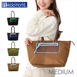 ルートート トートバッグ ROOTOTE 3711 通販 トートバック 肩掛けバッグ 肩掛けカバン 手提げ レディース 大きめ A4 ナイロン 軽量 軽い きれいめ 通勤 通学 ミディアム MEDIUM 大人