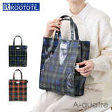 ルートート ラミネート ROOTOTE 3722 通販 トートバッグ トートバック 手提げバッグ 手提げカバン 手持ち鞄 レディース 大きめ A4 通勤 通学 アーキャトル A-quatre タータンチェック