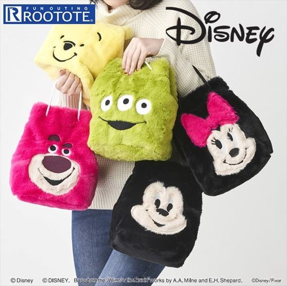 ルートート ディズニー 通販 レディース 斜めがけ ショルダーバッグ ブランド ROOTOTE トートバッグ 2way トート かわいい キャラクター おしゃれ ぬいぐるみ ふわふわ もこもこ