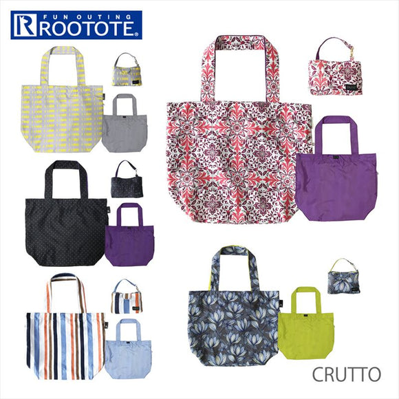 ルートート 新作 通販 rootote エコバッグ トートバッグ A4 折りたたみ コンパクト 軽量 大 折り畳み おりたたみ お買い物バッグ ショッピングバッグ 通勤 通学 サブバッグ おしゃれ