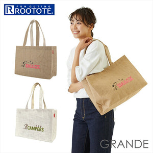 ルートート スヌーピー ROOTOTE 8227 通販 トートバッグ GRANDE グランデ 自立 大容量 軽量 軽い レディース レジャー 海 ビーチ バスケット インテリア おしゃれ ナチュラル カジュアル