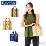 ルートート スヌーピー ROOTOTE 8230 通販 トートバッグ レディース 小さめ SQUARE スクエア ミニトート 自立 通学 通勤 サブバッグ 軽量 軽い おしゃれ 大人 かわいい シンプル SNOOPY