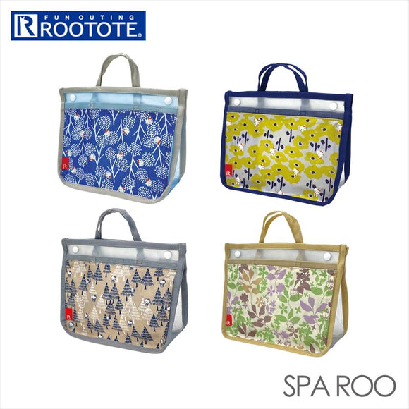 ルートート トートバッグ ROOTOTE 8249 通販 小さい SPA ROO スパルー スパバッグ バッグインバッグ サブバッグ メッシュ 仕切り付き 可動 仕分け ヨガ フィットネス ジム 旅行 温泉