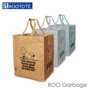 ルートート スヌーピー ROOTOTE 8278 通販 ルーガービッジ ROO Garbage トートバッグ ゴミ箱 ごみ箱 ダストボックス 大容量 45L 折りたたみ コンパクト 軽量 軽い 自立 インテリア