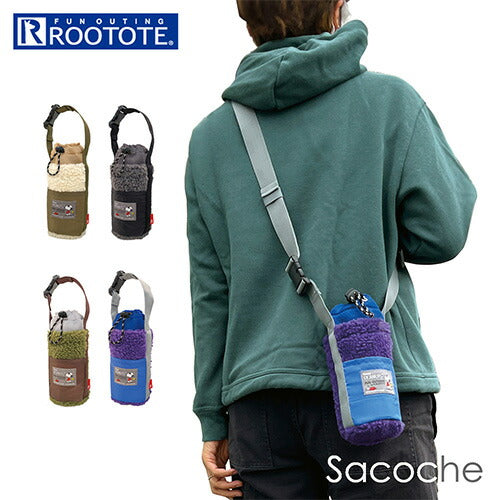 ルートート スヌーピー ROOTOTE 8309 通販 ボトル Bottle ボトルホルダー ボトルケース ボトルカバー ショルダーバッグ ショルダーバック 斜めがけ 肩掛け もこもこ ふわふわ おしゃれ