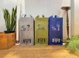 ルートート スヌーピー 8313 ROOTOTE 通販 ルーガービッジ エコバッグ ROO Garbage リサイクルバッグ トートバッグ 自立 分別 ゴミ箱 アウトドア IP. ガービッジ 3P PEANUTS ピーナッツ