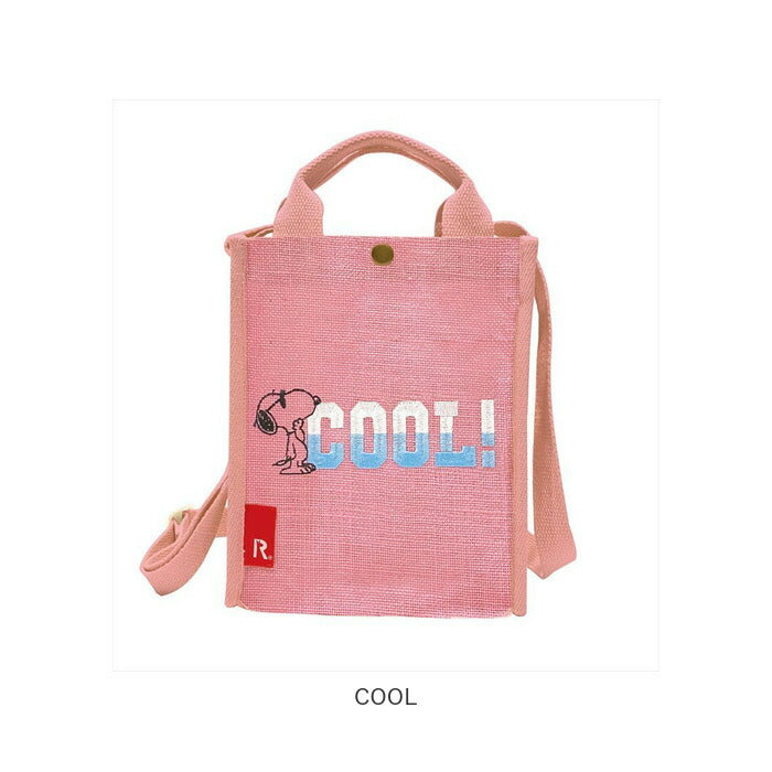 ルートート スヌーピー 8319 ROOTOTE 通販 ショルダーバッグ ショルダーバック 小さめ 斜めがけ 大人 かわいい 自立 裏 ラミネート 軽量 軽い ジュート IP. baby roo ベビールー PEANUTS